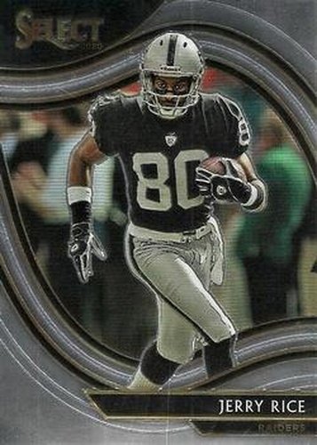 #320 Jerry Rice - Oakland Raiders - 2020 Panini Select Football