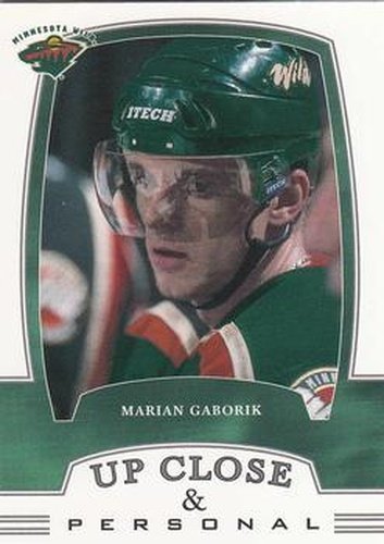 #320 Marian Gaborik - Minnesota Wild - 2002-03 Be a Player First Edition Hockey