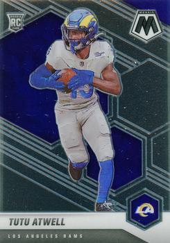 #320 Tutu Atwell - Los Angeles Rams - 2021 Panini Mosaic Football