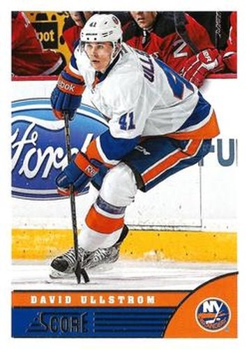 #320 David Ullstrom - New York Islanders - 2013-14 Score Hockey