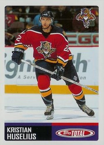 #320 Kristian Huselius - Florida Panthers - 2002-03 Topps Total Hockey