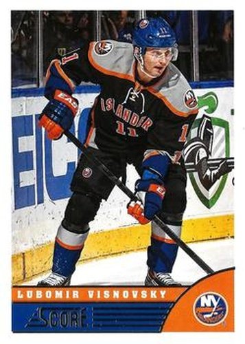 #321 Lubomir Visnovsky - New York Islanders - 2013-14 Score Hockey
