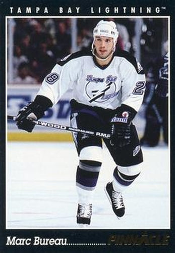 #321 Marc Bureau - Tampa Bay Lightning - 1993-94 Pinnacle Hockey