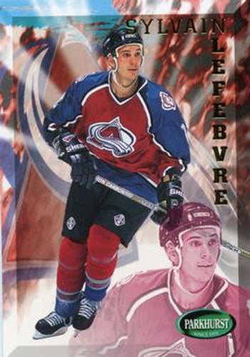 #321 Sylvain Lefebvre - Colorado Avalanche - 1995-96 Parkhurst International Hockey