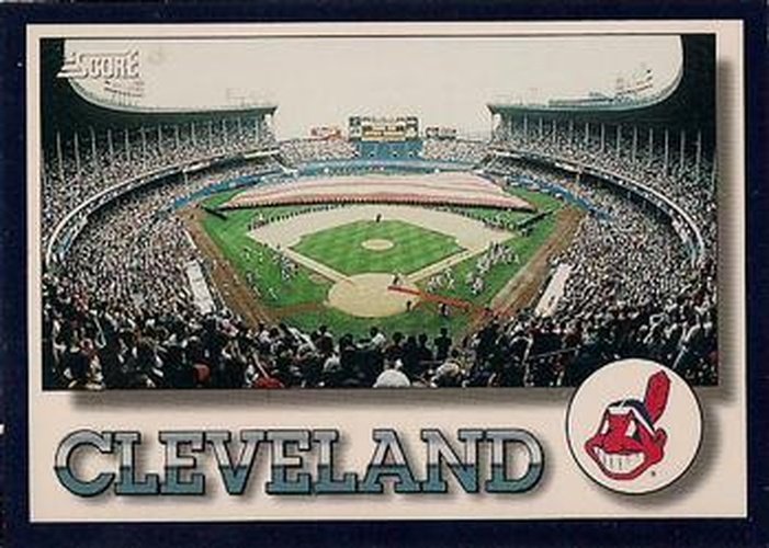 #321 Cleveland Indians - Cleveland Indians -1994 Score Baseball