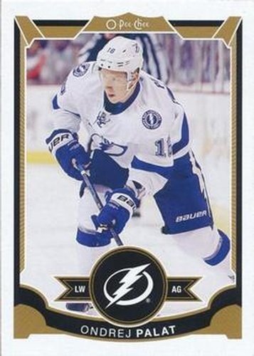#321 Ondrej Palat - Tampa Bay Lightning - 2015-16 O-Pee-Chee Hockey