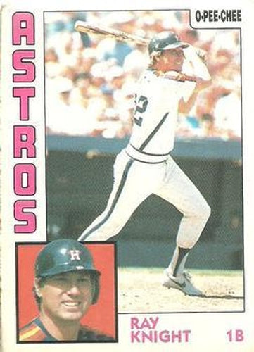 #321 Ray Knight - Houston Astros - 1984 O-Pee-Chee Baseball