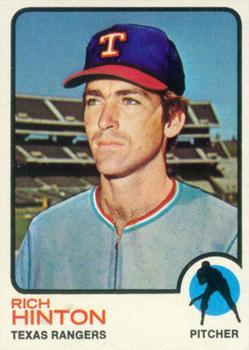 #321 Rich Hinton - Texas Rangers - 1973 Topps Baseball