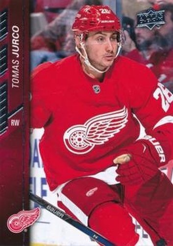 #321 Tomas Jurco - Detroit Red Wings - 2015-16 Upper Deck Hockey