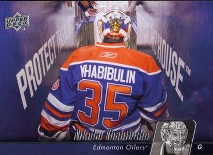 #322 Nikolai Khabibulin - Edmonton Oilers - 2010-11 Upper Deck Hockey