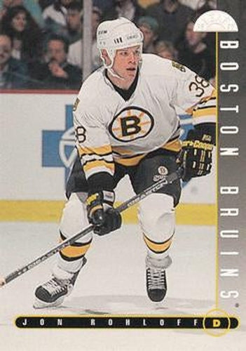 #322 Jon Rohloff - Boston Bruins - 1995-96 Leaf Hockey