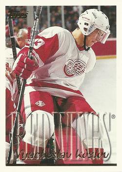#322 Vyacheslav Kozlov - Detroit Red Wings - 1995-96 Topps Hockey