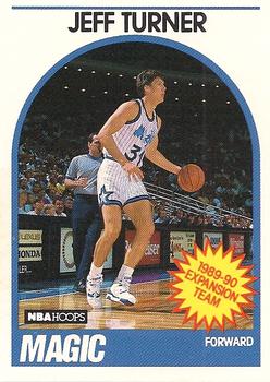 #322 Jeff Turner - Orlando Magic - 1989-90 Hoops Basketball