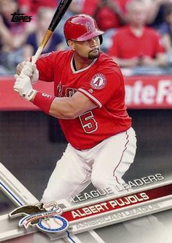 #322 Albert Pujols - Los Angeles Angels - 2017 Topps Baseball