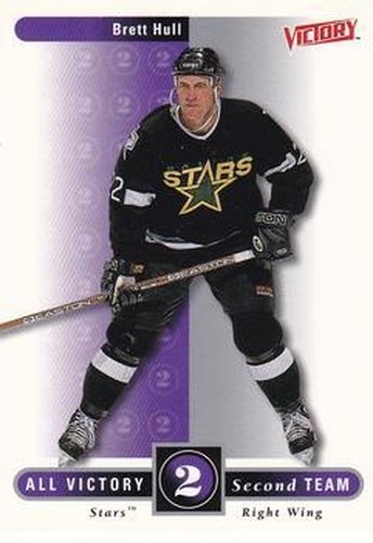 #322 Brett Hull - Dallas Stars - 1999-00 Upper Deck Victory Hockey