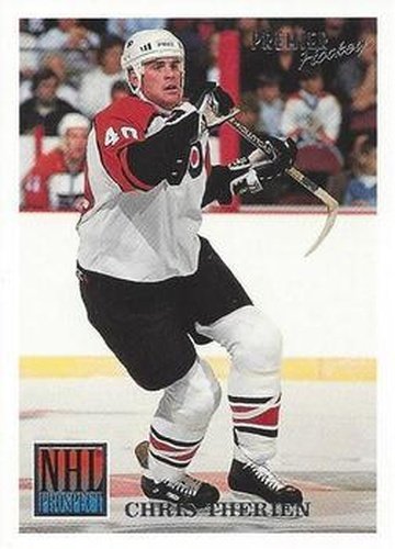 #322 Chris Therien - Philadelphia Flyers - 1994-95 Topps Premier Hockey
