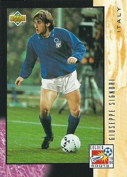 #322 Giuseppe Signori - Italy - 1994 Upper Deck World Cup Contenders English/Spanish Soccer