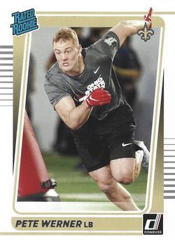 #322 Pete Werner - New Orleans Saints - 2021 Donruss Football