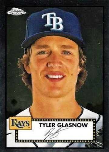 #322 Tyler Glasnow - Tampa Bay Rays - 2021 Topps Chrome Platinum Anniversary Baseball