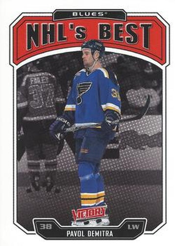 #322 Pavol Demitra - St. Louis Blues - 2000-01 Upper Deck Victory Hockey