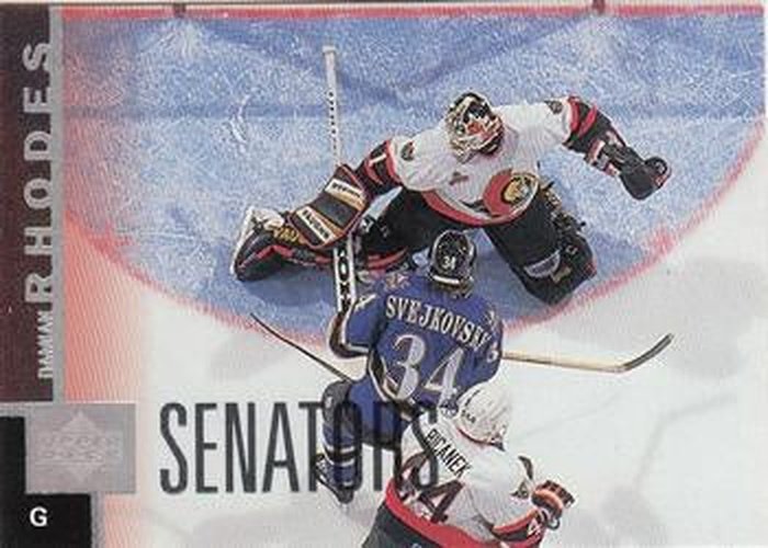 #322 Damian Rhodes - Ottawa Senators - 1997-98 Upper Deck Hockey