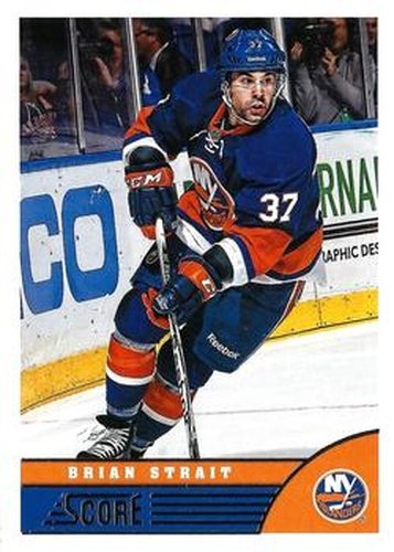 #322 Brian Strait - New York Islanders - 2013-14 Score Hockey