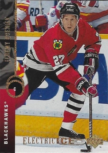 #322 Jeremy Roenick - Chicago Blackhawks - 1994-95 Upper Deck Hockey - Electric Ice