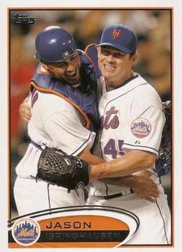 #323 Jason Isringhausen - New York Mets - 2012 Topps Baseball