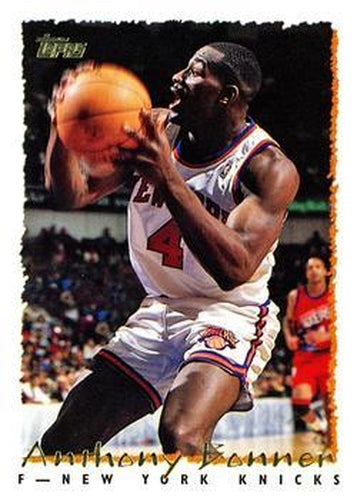 #323 Anthony Bonner - New York Knicks - 1994-95 Topps Basketball