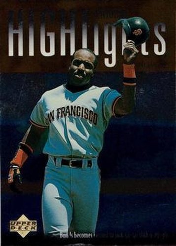 #323 Barry Bonds - San Francisco Giants - 1997 Upper Deck Baseball