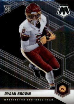 #323 Dyami Brown - Washington Football Team - 2021 Panini Mosaic Football