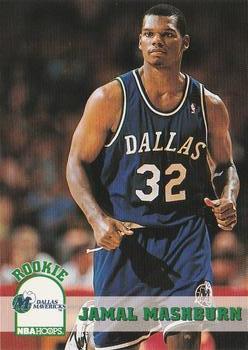 #323 Jamal Mashburn - Dallas Mavericks - 1993-94 Hoops Basketball