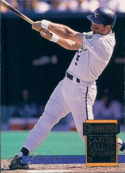 #107 George Brett - Kansas City Royals - 1994 Donruss Baseball