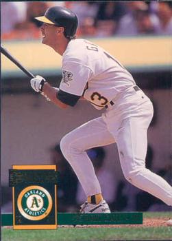 #111 Brent Gates - Oakland Athletics - 1994 Donruss Baseball