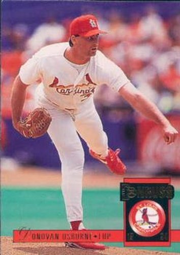 #149 Donovan Osborne - St. Louis Cardinals - 1994 Donruss Baseball