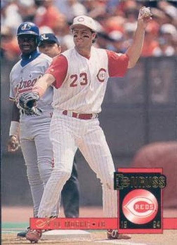 #221 Hal Morris - Cincinnati Reds - 1994 Donruss Baseball