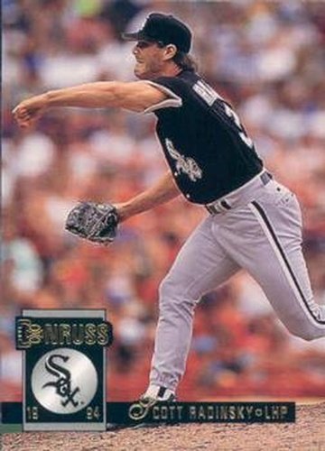 #230 Scott Radinsky - Chicago White Sox - 1994 Donruss Baseball