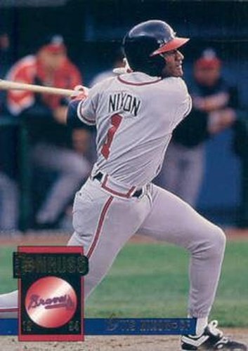 #232 Otis Nixon - Atlanta Braves - 1994 Donruss Baseball