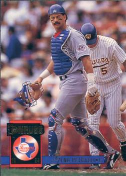 #247 Geno Petralli - Texas Rangers - 1994 Donruss Baseball