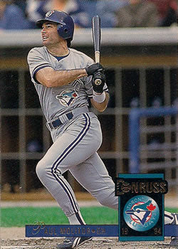 #24 Paul Molitor - Toronto Blue Jays - 1994 Donruss Baseball