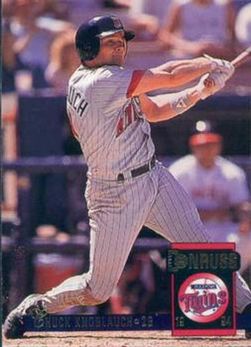 #28 Chuck Knoblauch - Minnesota Twins - 1994 Donruss Baseball