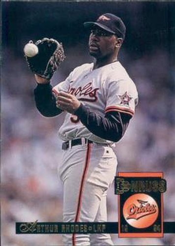 #299 Arthur Rhodes - Baltimore Orioles - 1994 Donruss Baseball