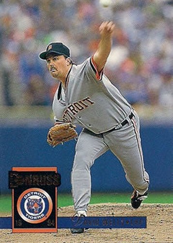 #307 David Wells - Detroit Tigers - 1994 Donruss Baseball