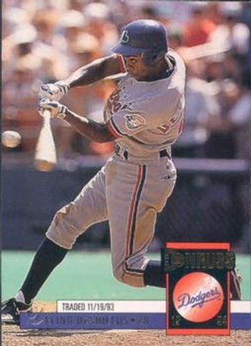 #350 Delino DeShields - Los Angeles Dodgers - 1994 Donruss Baseball