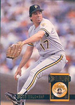 #395 Bob Walk - Pittsburgh Pirates - 1994 Donruss Baseball