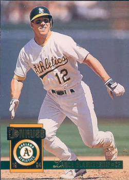 #401 Lance Blankenship - Oakland Athletics - 1994 Donruss Baseball