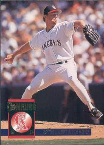 #403 Phil Leftwich - California Angels - 1994 Donruss Baseball