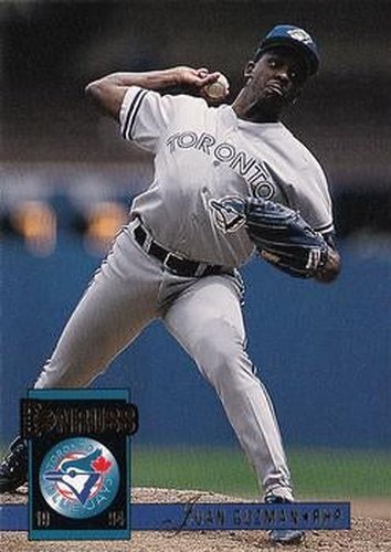 #404 Juan Guzman - Toronto Blue Jays - 1994 Donruss Baseball