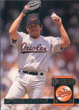 #408 Fernando Valenzuela - Baltimore Orioles - 1994 Donruss Baseball