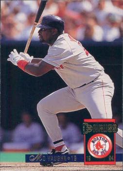 #42 Mo Vaughn - Boston Red Sox - 1994 Donruss Baseball